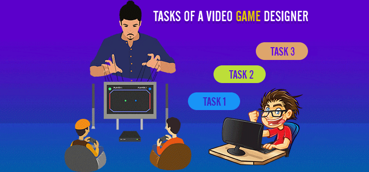 tasks of a video game designer